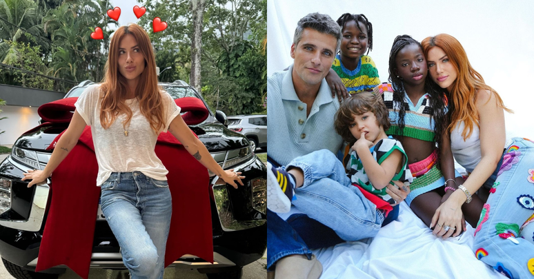 Giovanna Ewbank e Bruno Gagliasso vão usar veículo para idas ao rancho da família