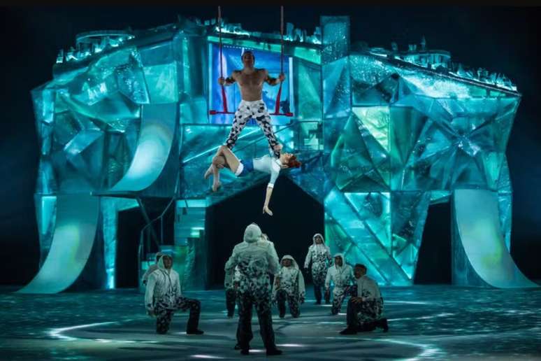 &ldquo;Cirque du Soleil: Sem Prote&ccedil;&atilde;o&rdquo; acompanha o retorno do Cirque du Soleil &agrave; produ&ccedil;&atilde;o de &ldquo;O&rdquo;, em Las Vegas, ap&oacute;s um fechamento global 