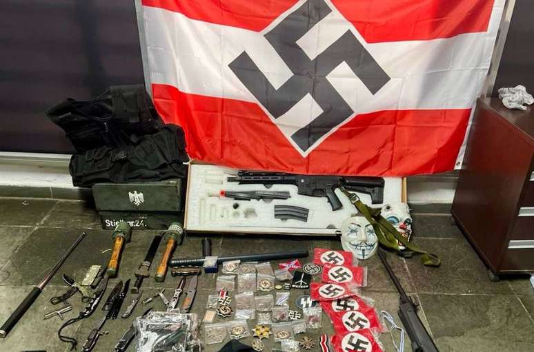 Polícia localizou endereço com itens nazistas em São Paulo
