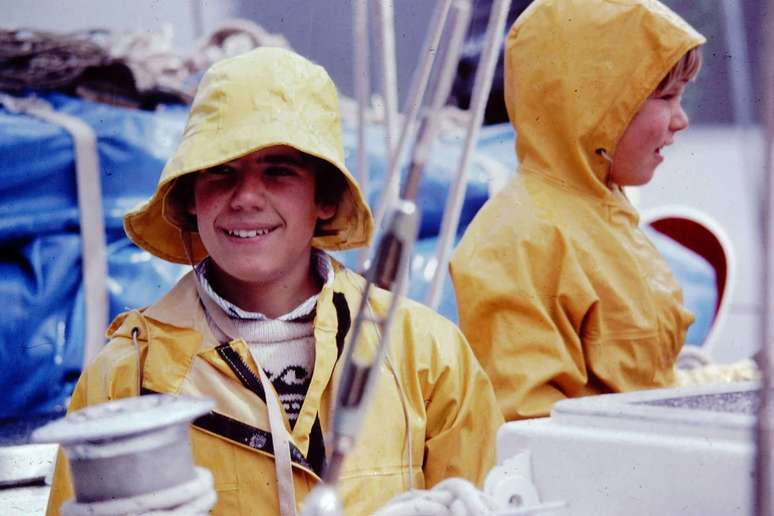 Sylvestre Campe, no Alasca, aos 11 anos 