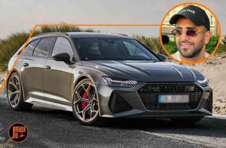 Mahrez se envolve em acidente de carro na tarde da última quinta-feira, na Inglaterra –