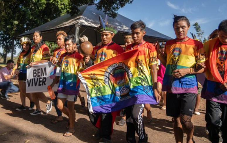 Sidrolândia (GO) - Primeiro Encontro LGBTQIA+ Indígena Guarani Kaiowá, em evento piloto do Programa Bem Viver+