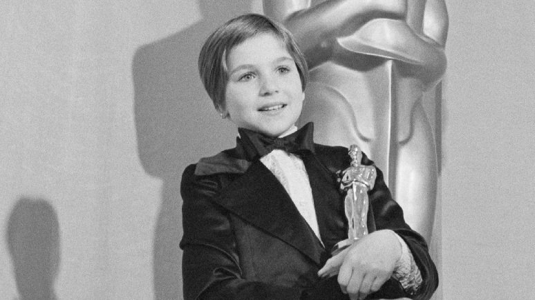 Tatum O'Neal, vencedora do Oscar aos 10 anos, em 1974