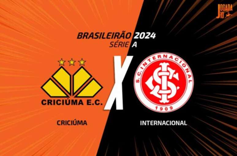 Criciúma e Internacional se enfrentam pela 13ª rodada do Campeonato Brasileiro