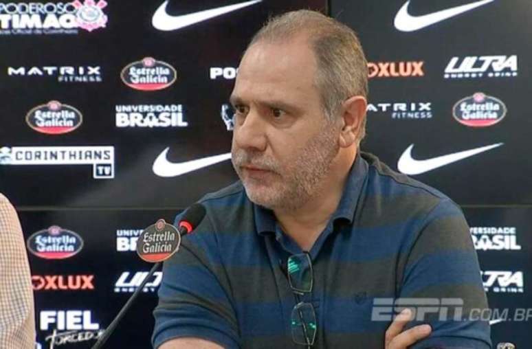 Roberto Gavioli, agora ex-gerente financeiro do Corinthians –