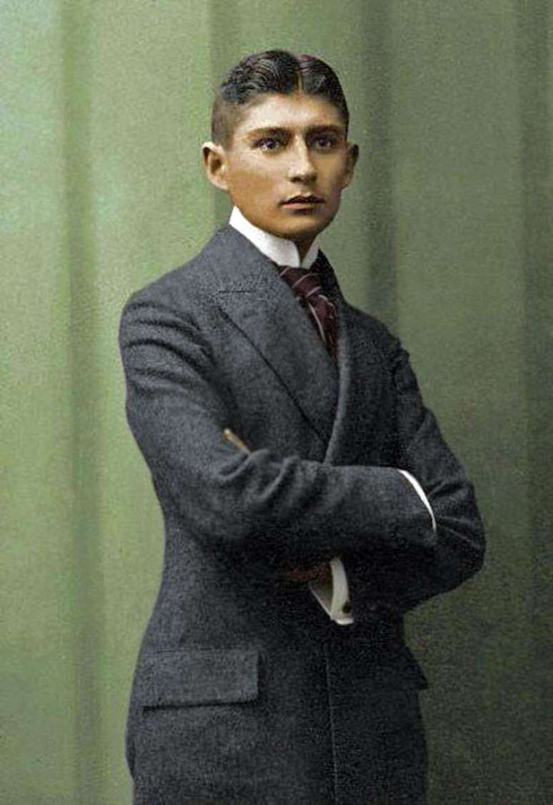 Retrato de Franz Kafka por John Springfield