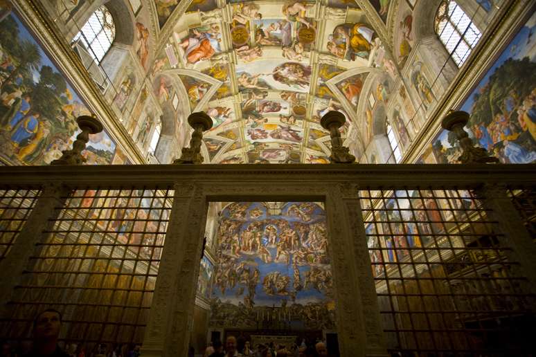 A Capela foi construída a mando do Papa Sisto IV - por isso o nome 'Sistina'