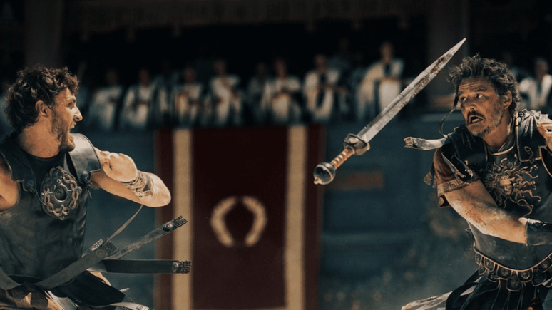 Paramount libera fotos inéditas do filme 'Gladiador 2' 