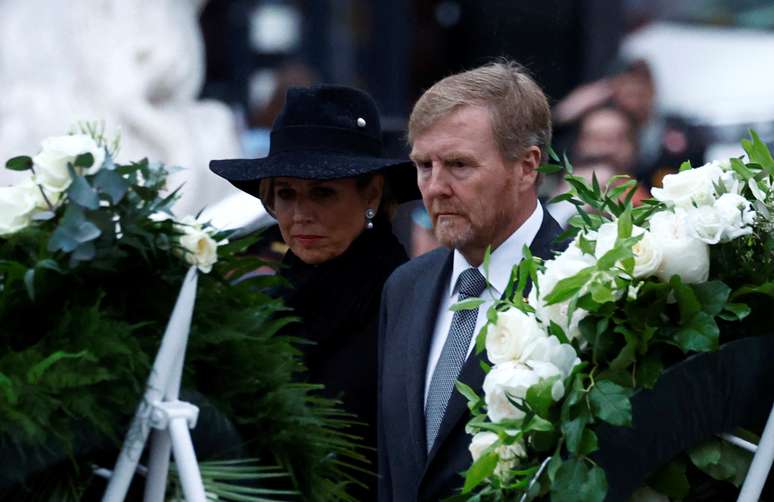 Rei holandês Willem-Alexander e rainha Maxima
