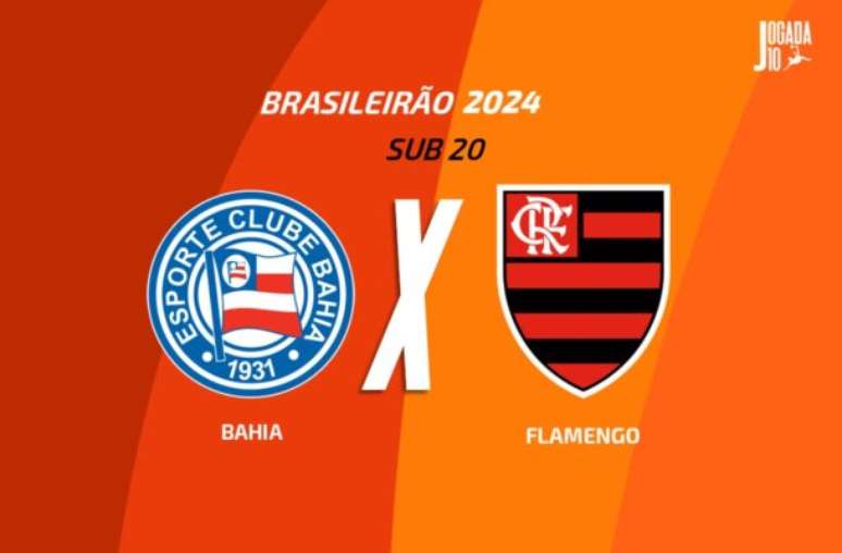 Bahia e Flamengo se enfrentam pelo Brasileirão Sub-20 –