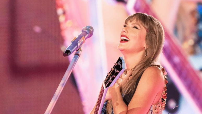 Taylor Swift enfrenta problema técnico durante show em Dublin
