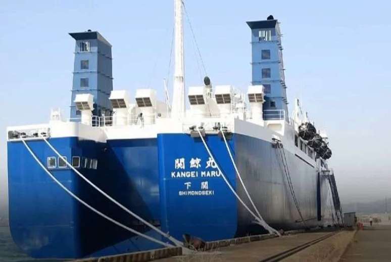 O Japão resolveu travar uma guerra contra os ambientalistas e lançou o maior navio-mãe "caçador de baleias" do mundo.
