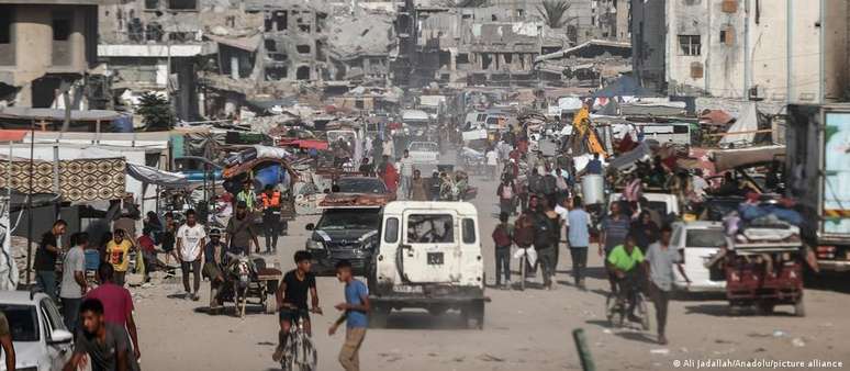 ONU estima que 250.000 pessoas sejam afetadas pela ordem israelense de evacuação de partes de Khan Yunis e de Rafah