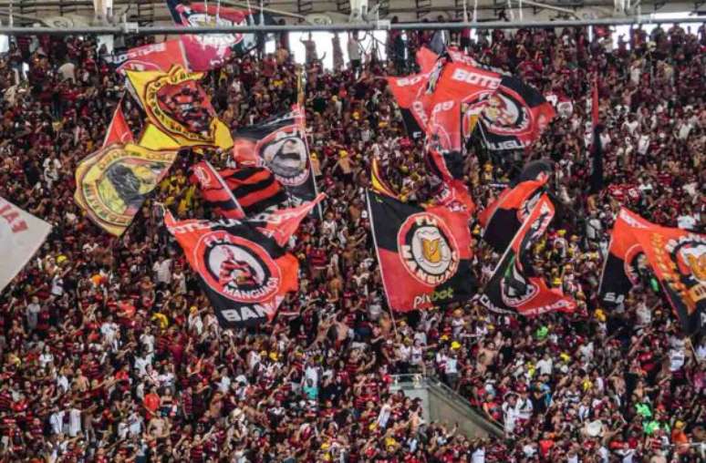Torcida do Flamengo no Maracanã –