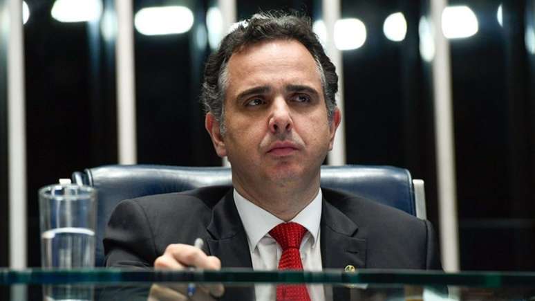 O presidente do Senado, Rodrigo Pacheco (PSD