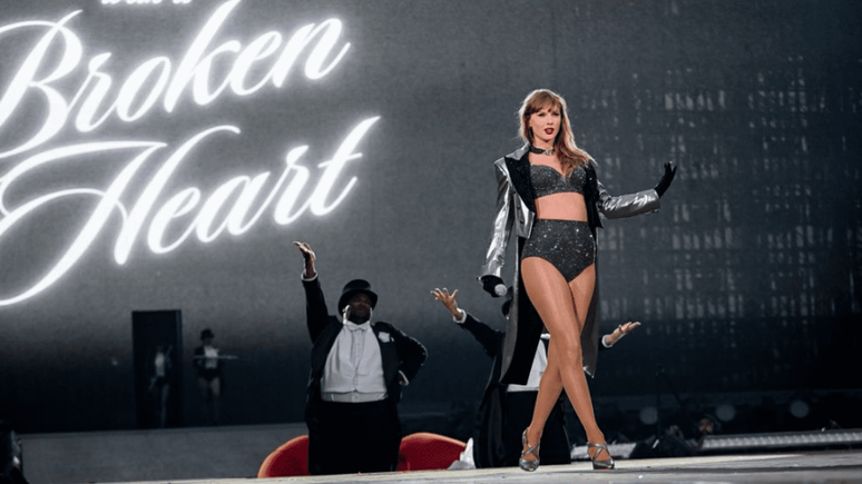Taylor Swift estreia nova música durante show em Dublin
