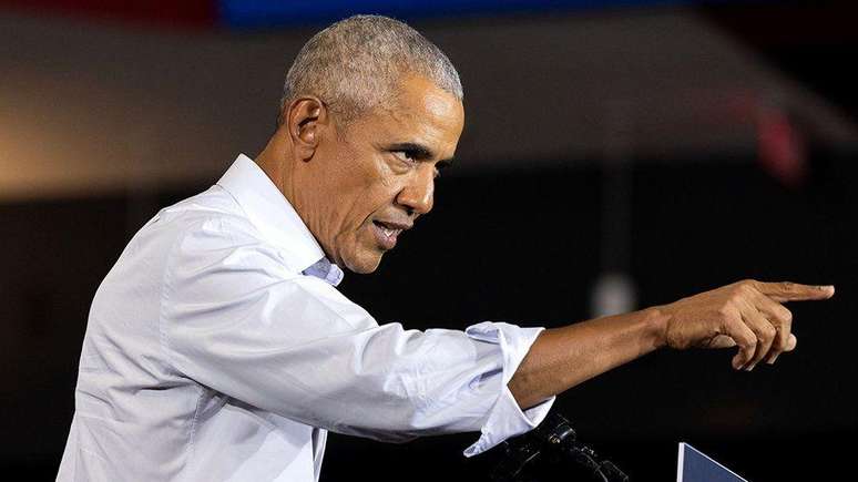 O ex-presidente americano Barack Obama: 'Se tudo o que você faz é atirar pedras, provavelmente não irá muito longe'