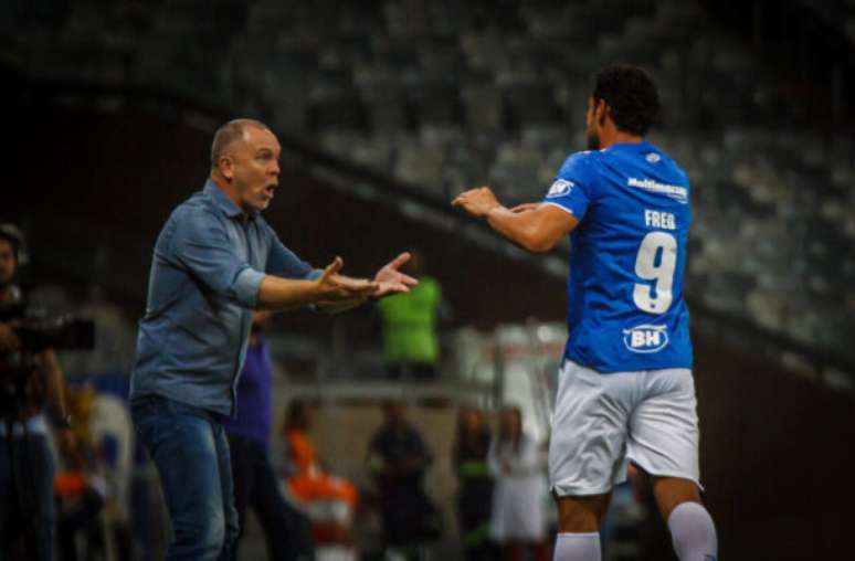 Fred e Mano Menezes nos tempos de Cruzeiro –