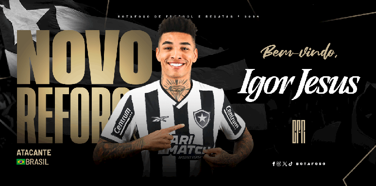 Igor Jesus Botafogo. 
