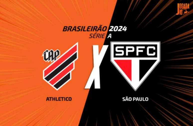 Athletico e São Paulo duelam em Curitiba, pelo Brasileiro