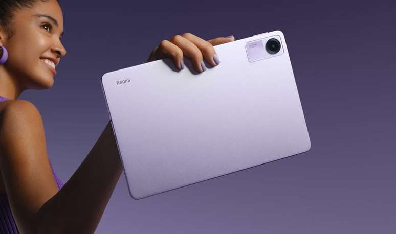 Redmi Pad SE, versão mais acessível dos tablets da marca, não oferece suporte para caneta stylus (Imagem: Reprodução/Redmi)