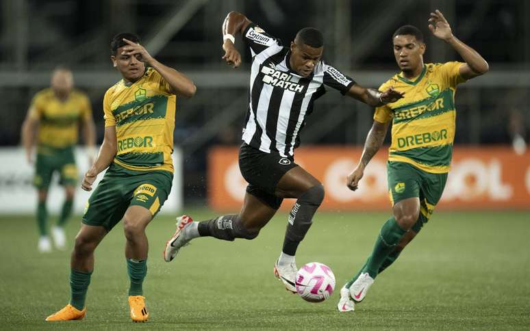 Jogo entre Botafogo e Cuiabá, no Engenhão, pelo Brasileirão de 2023