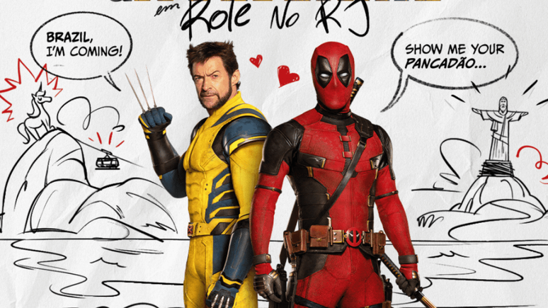 Elenco de Deadpool & Wolverine virá ao Brasil 