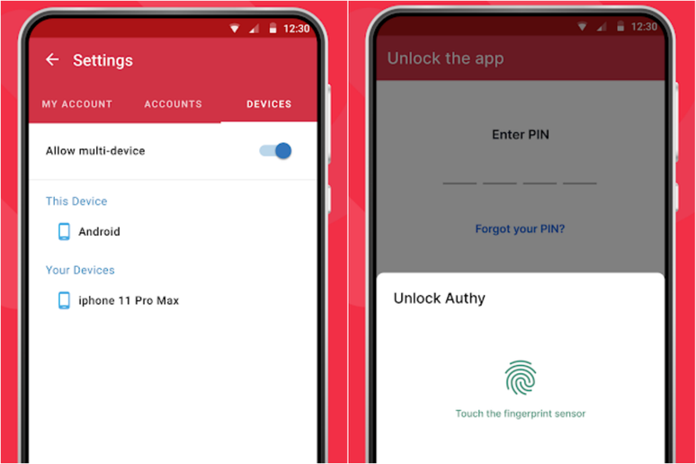 Authy adalah layanan otentikasi dua faktor yang tersedia untuk Android dan iOS (Gambar: Disclosure/Authy)
