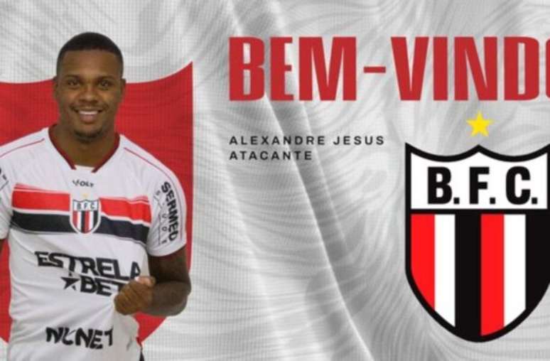 Alexandre Jesus acerta com o Botafogo-SP por empréstimo –