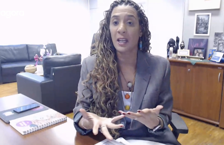 Ministra da Igualdade Racial, Anielle Franco deu entrevista exclusiva ao Terra Agora