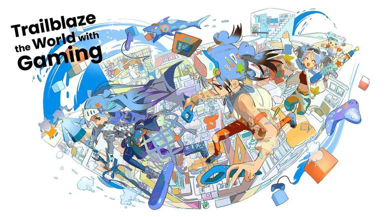Arte oficial de divulgação da Tokyo Game Show 2024; evento ocorrerá em setembro 