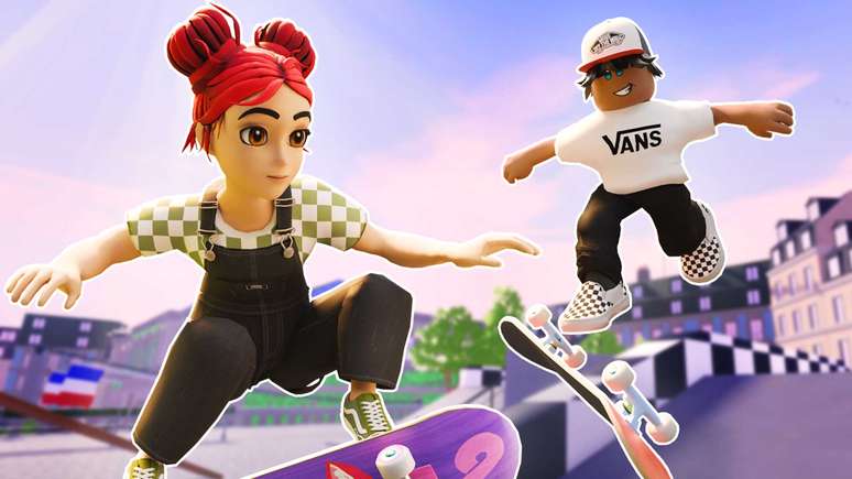 Vans World 2 permite aos jogadores mostrarem suas habilidades no skate em Roblox