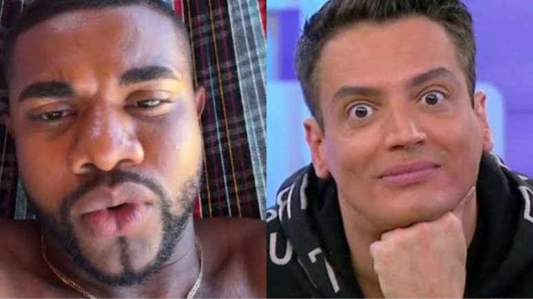 Davi Brito e Leo Dias trocaram farpas na web (Imagens: Reprodução - Instagram - SBT / Montagem - RD1)