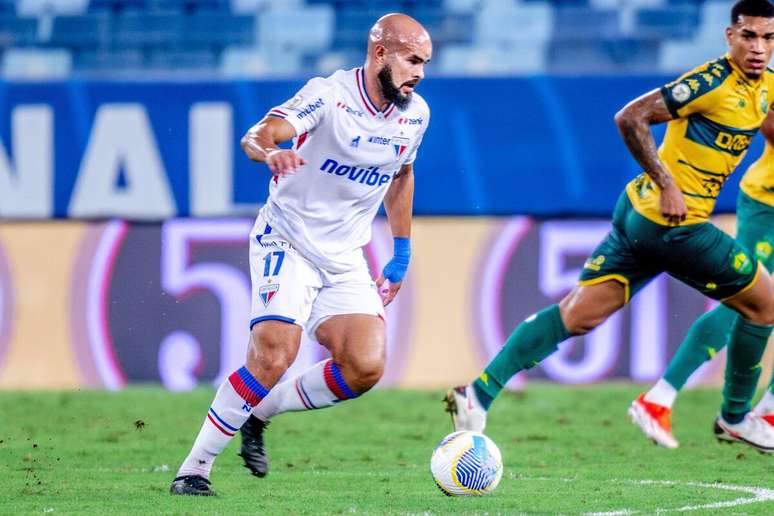 Zé Wilson (Fortaleza) durante jogo contra o Cuiabá, no dia 16.06.2024