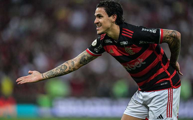 Pedro é um dos artilheiros do Brasileirão com seis gols marcados em 14 partidas