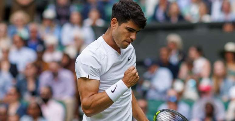 Alcaraz em Wimbledon /