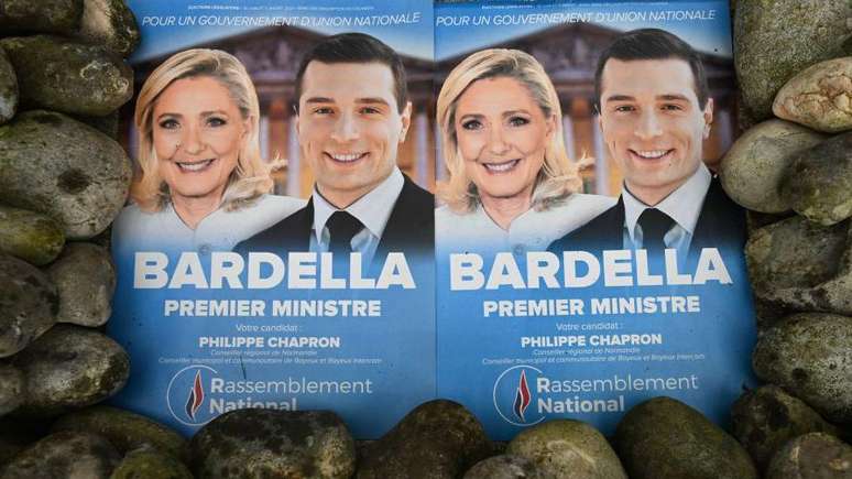 Partido de Marine Le Pen e Jordan Bardella pode chegar ao poder