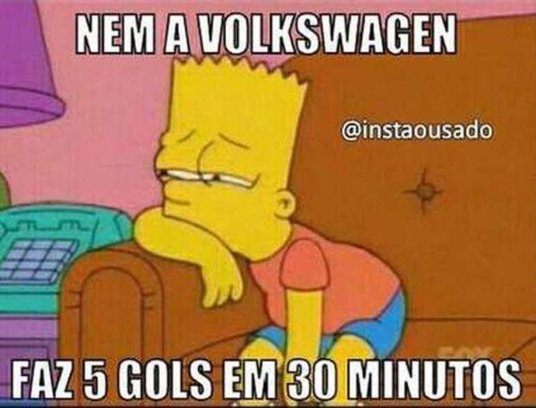 Meme fez piada com o carro Gol da montadora alem&atilde; Volkswagen