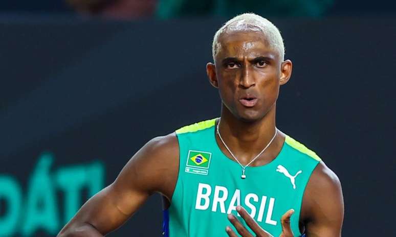 Alison dos Santos nos 400 m dos Jogos Olímpicos de Paris-2024