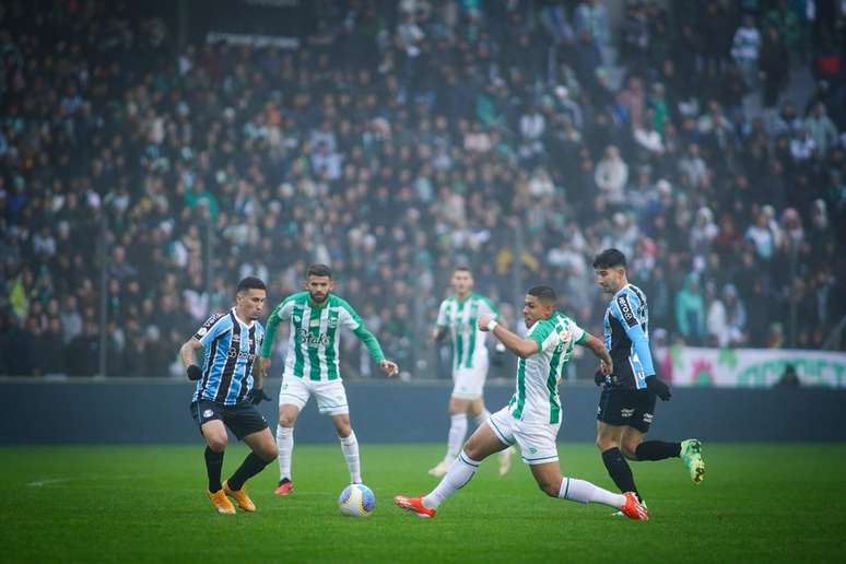 Juventude e Grêmio jogaram no Alfredo Jaconi