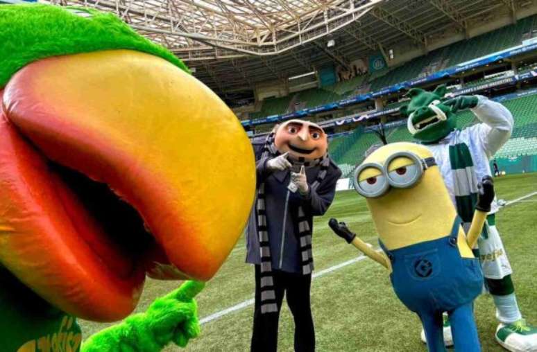 Alianz Parque இல் Despicable Me உடன் நடவடிக்கையை பால்மீராஸ் ஊக்குவிக்கிறார் –