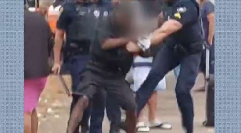 GCM agride homem em situação de rua no Centro de São Paulo