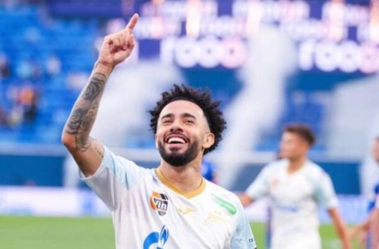 Claudinho tem 102 jogos disputados pelo Zenit –