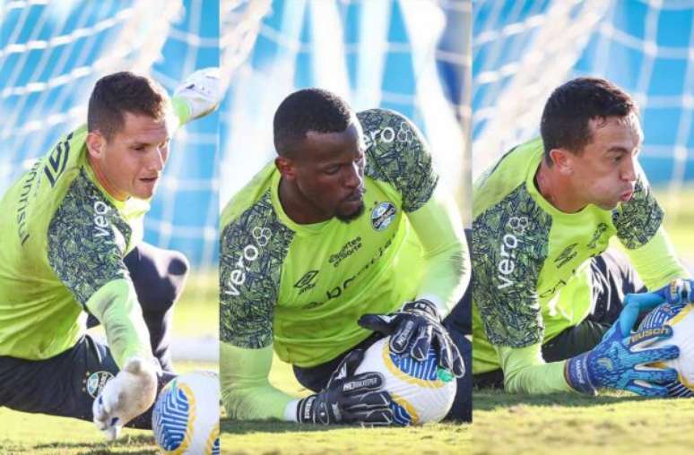 Rafael Cabral teve atuação contestada na meta do Grêmio em derrota para o Juventude —