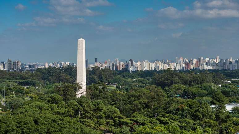 Obelisco do Ibirapuera celebra o levante de 1932 e é um cartão postal da cidade.