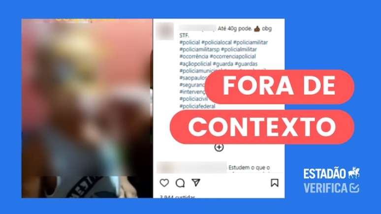 Vídeo gravado em 2019 circula como atual para criticar decisão do STF.