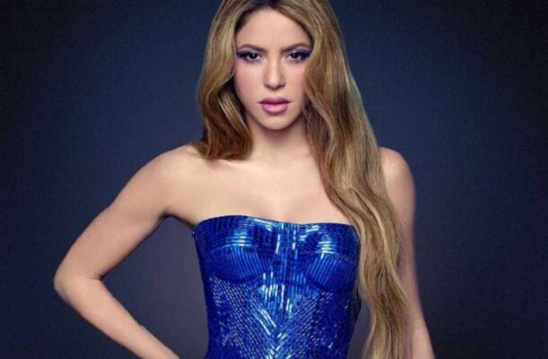 Arte de anúncio do show da Shakira antes da decisão da Copa América, no próximo domingo –