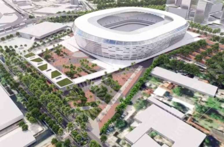 Flamengo prevê construção de um estádio para 80 mil pessoas –