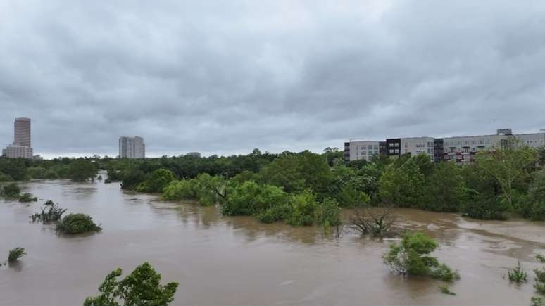Enchente em Houston, no Texas 8/7/2024 