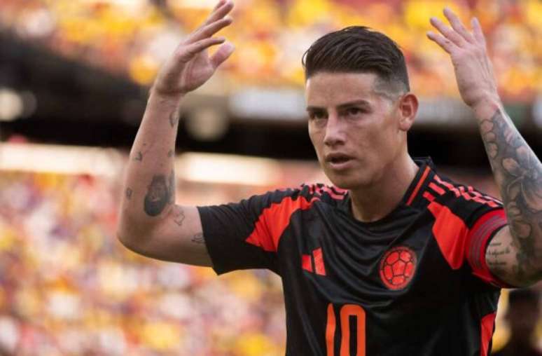 James em ação na Copa América – 